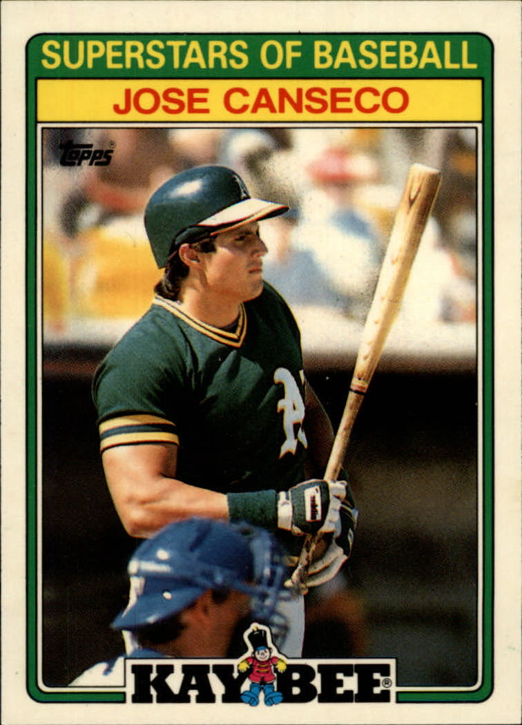 1988 Kay-Bee Baseball Cards    003      Jose Canseco